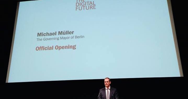 Michael Müller eröffnet "The Digital Future"